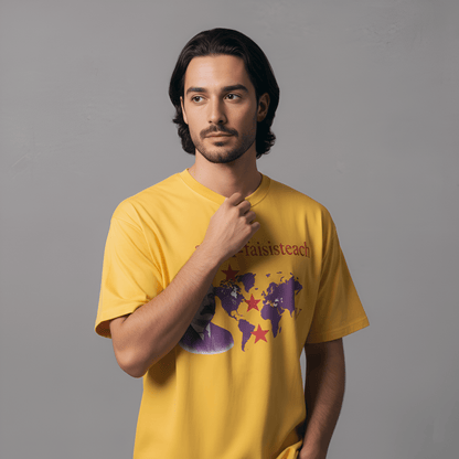 Eirin Apparel Men's T-Shirt Men's Anti-Fascist James Connolly Tribute T-Shirt - Special Edition (Y/R)