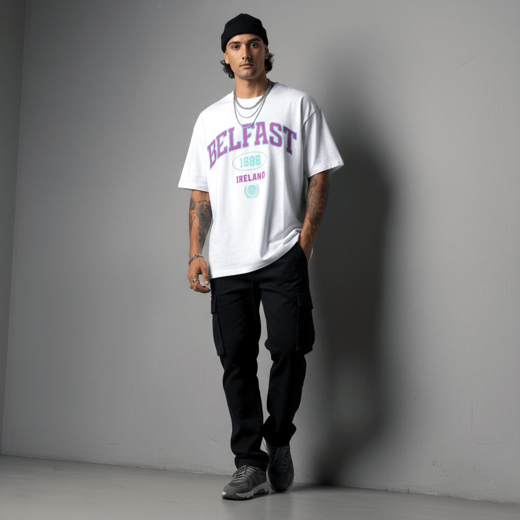 Eirin Apparel Men's T-Shirt Men's 'Belfast 1888' T-Shirt