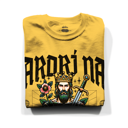 Eirin Apparel Men's T-Shirt Men's 'High King Of Ireland' Gaelic T-Shirt