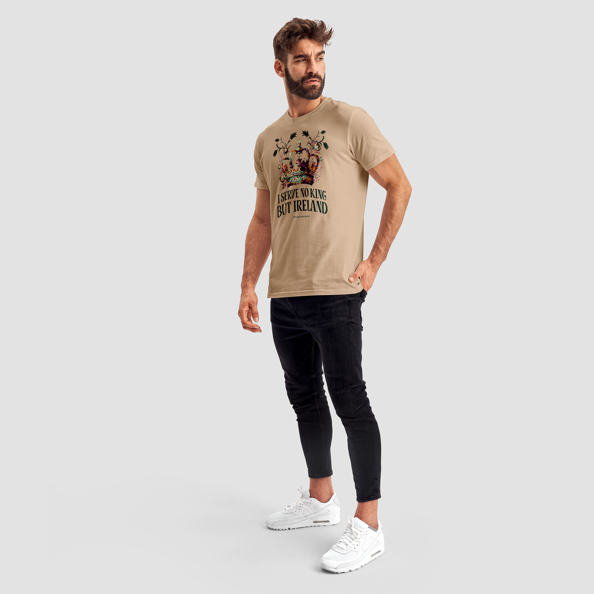 Eirin Apparel Men's T-Shirt Men's 'No King But Ireland' T-Shirt