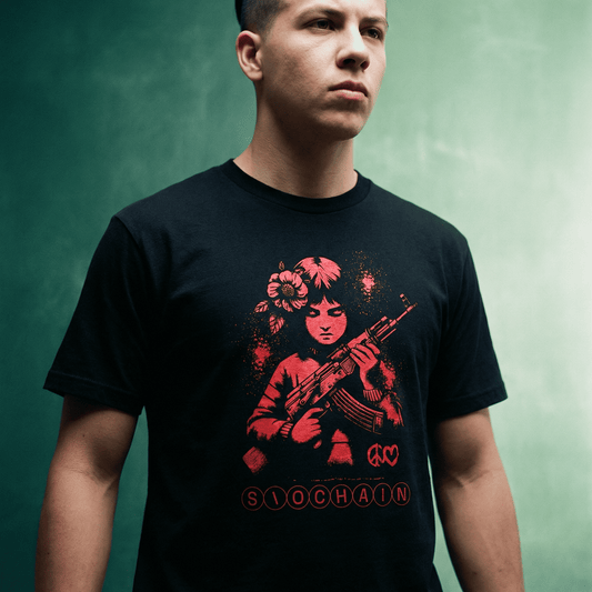 Eirin Apparel Men's T-Shirt Men's 'Peace' Gaelic T-Shirt