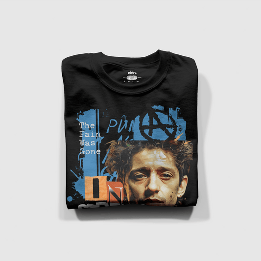 Eirin Apparel Men's T-Shirt Men's Shane MacGowan 'In Streams of Whiskey' T-Shirt