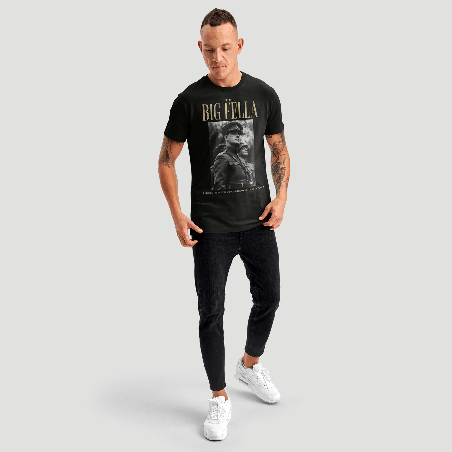 Eirin Apparel Men's T-Shirt Men's 'The Big Fella' Michael Collins T-Shirt