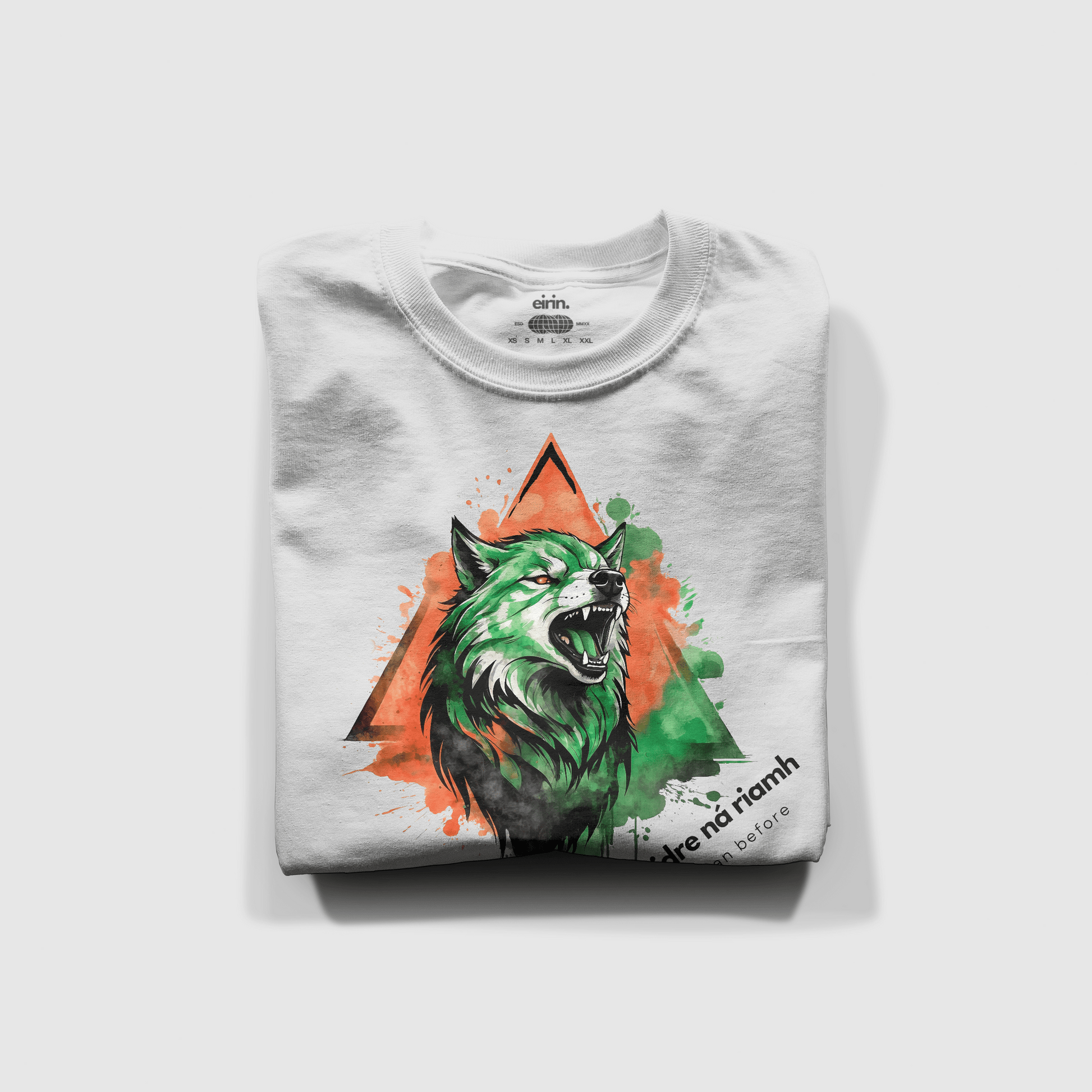 Eirin Apparel Men's T-Shirt Men's Warrior Wolf T-Shirt