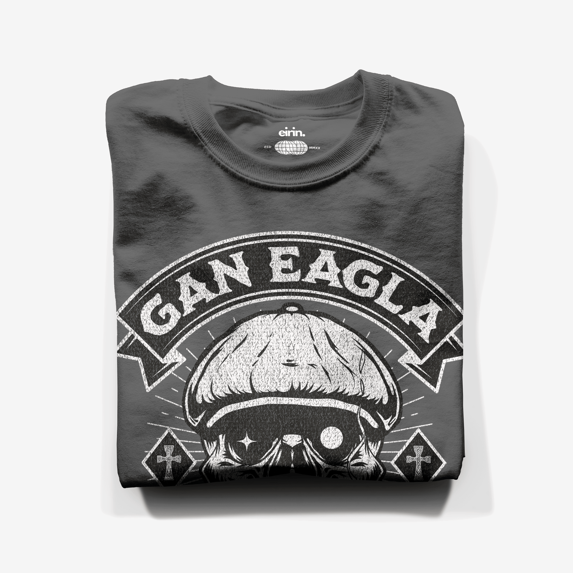 Eirin Apparel Men's T-Shirt Men's 'Without Fear Of Death' Gaelic T-Shirt