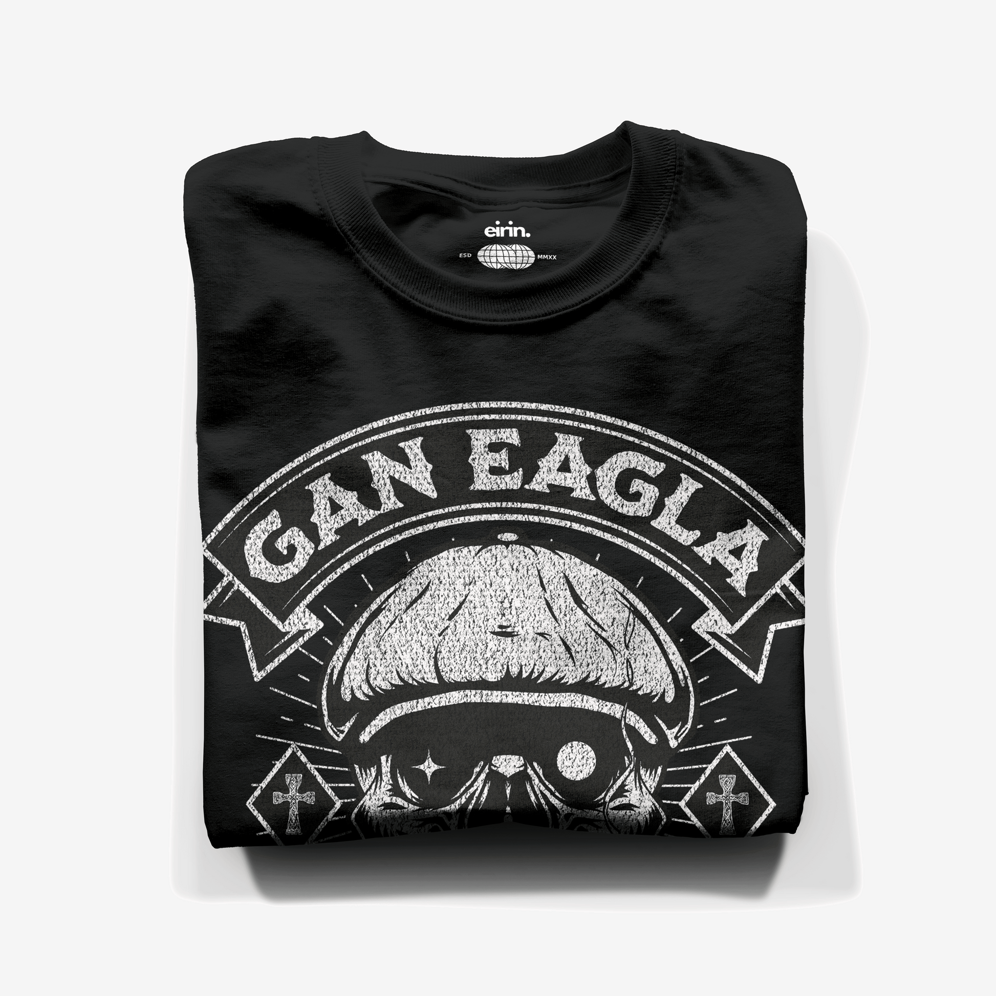 Eirin Apparel Men's T-Shirt Men's 'Without Fear Of Death' Gaelic T-Shirt