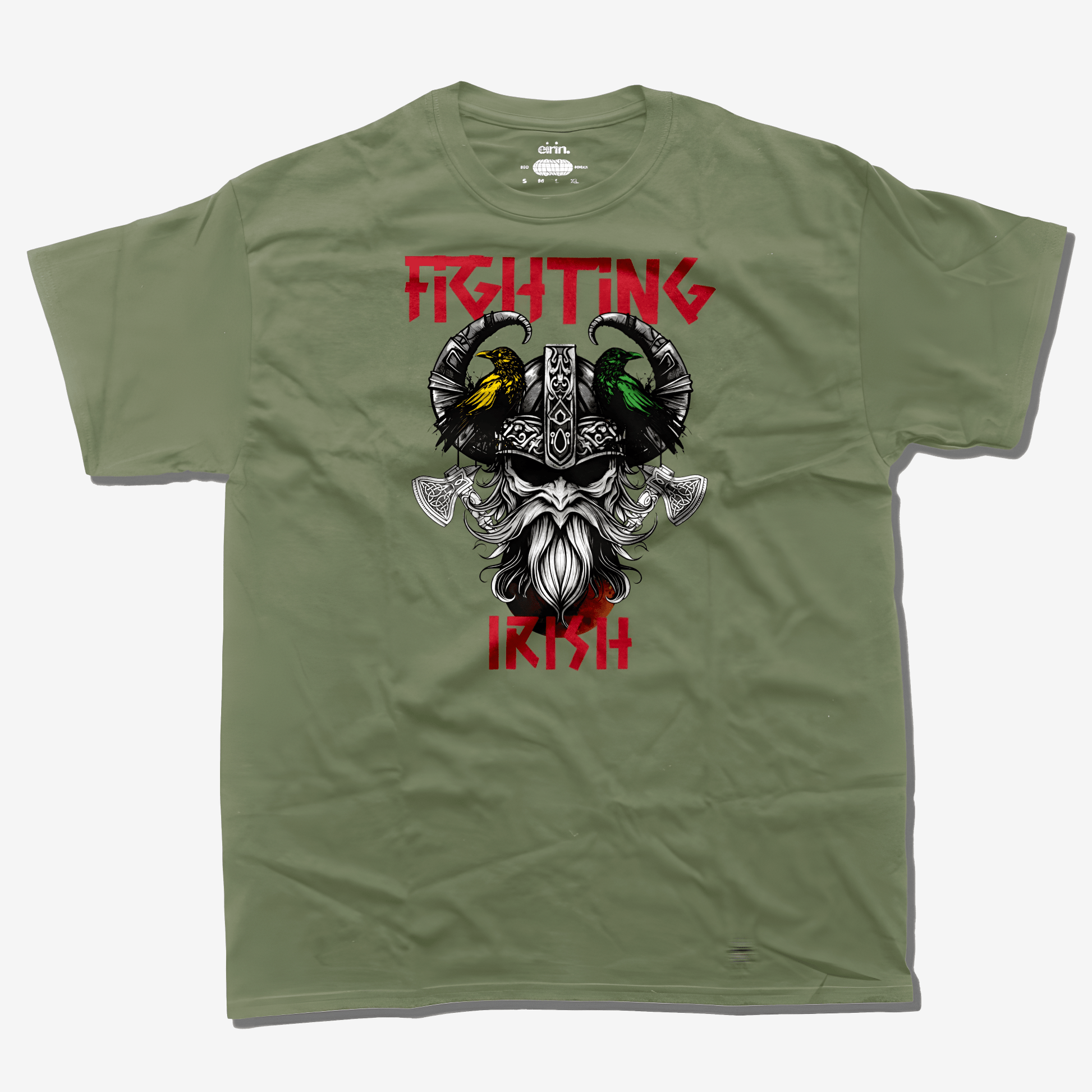 Eirin Apparel Men's T-Shirt Military / S Men's Fighting Irish 'Lochlann' T-Shirt