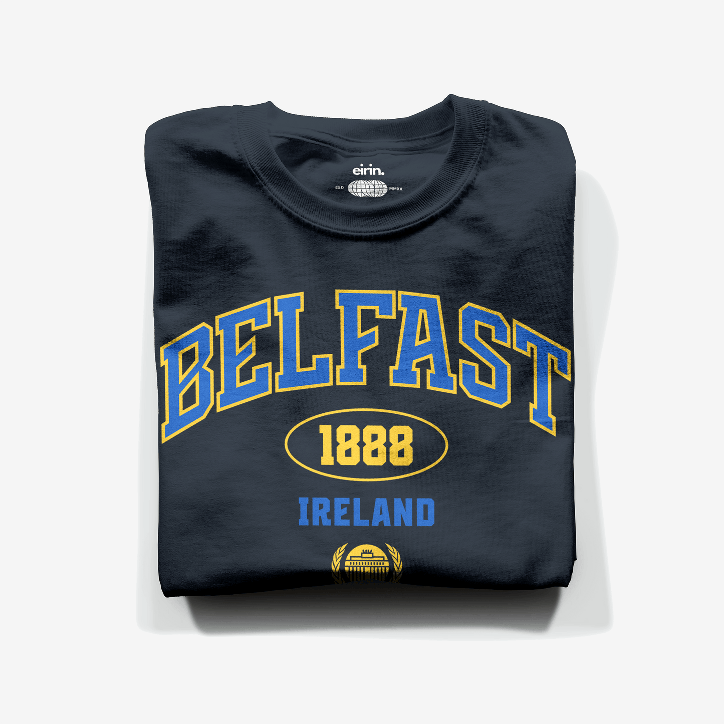 Eirin Apparel Men's T-Shirt Navy / S Men's Belfast 1888 T-Shirt