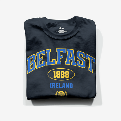 Eirin Apparel Men's T-Shirt Navy / S Men's Belfast 1888 T-Shirt