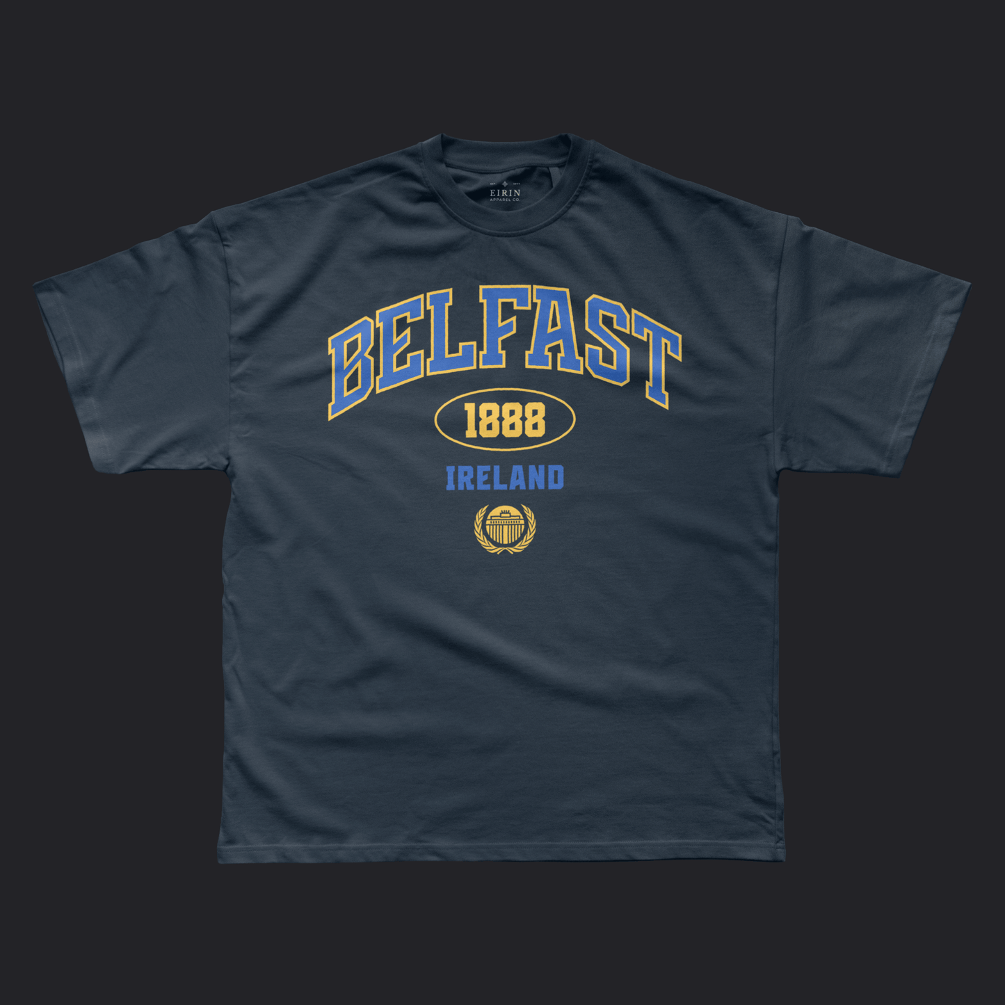 Eirin Apparel Men's T-Shirt Navy / S Men's Belfast 1888 T-Shirt