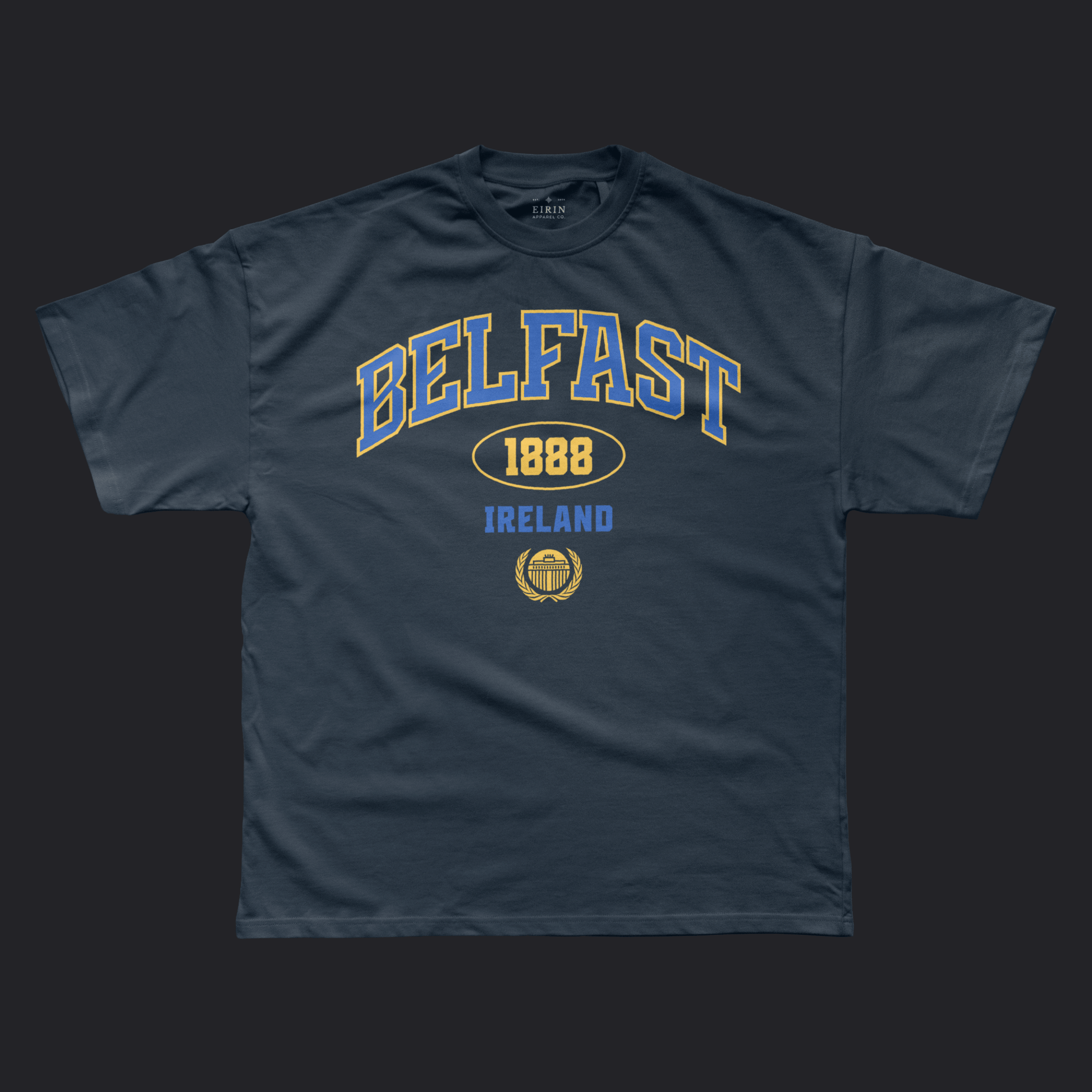 Eirin Apparel Men's T-Shirt Navy / S Men's Belfast 1888 T-Shirt