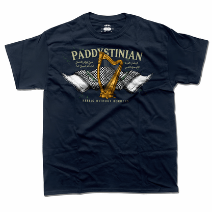Eirin Apparel Men's T-Shirt Navy / S Men's Paddystinian Rebels Without Borders T-Shirt