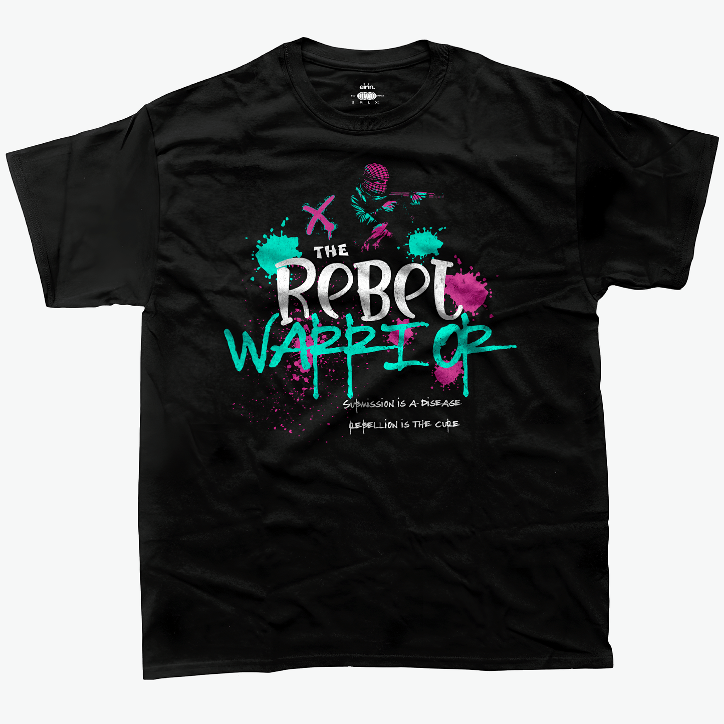 Eirin Apparel Men's T-Shirt Neon / S Men's The Rebel Warrior Dark T-Shirt