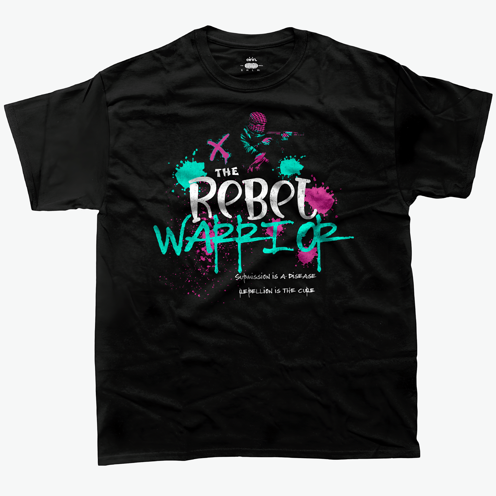 Eirin Apparel Men's T-Shirt Neon / S Men's The Rebel Warrior Dark T-Shirt