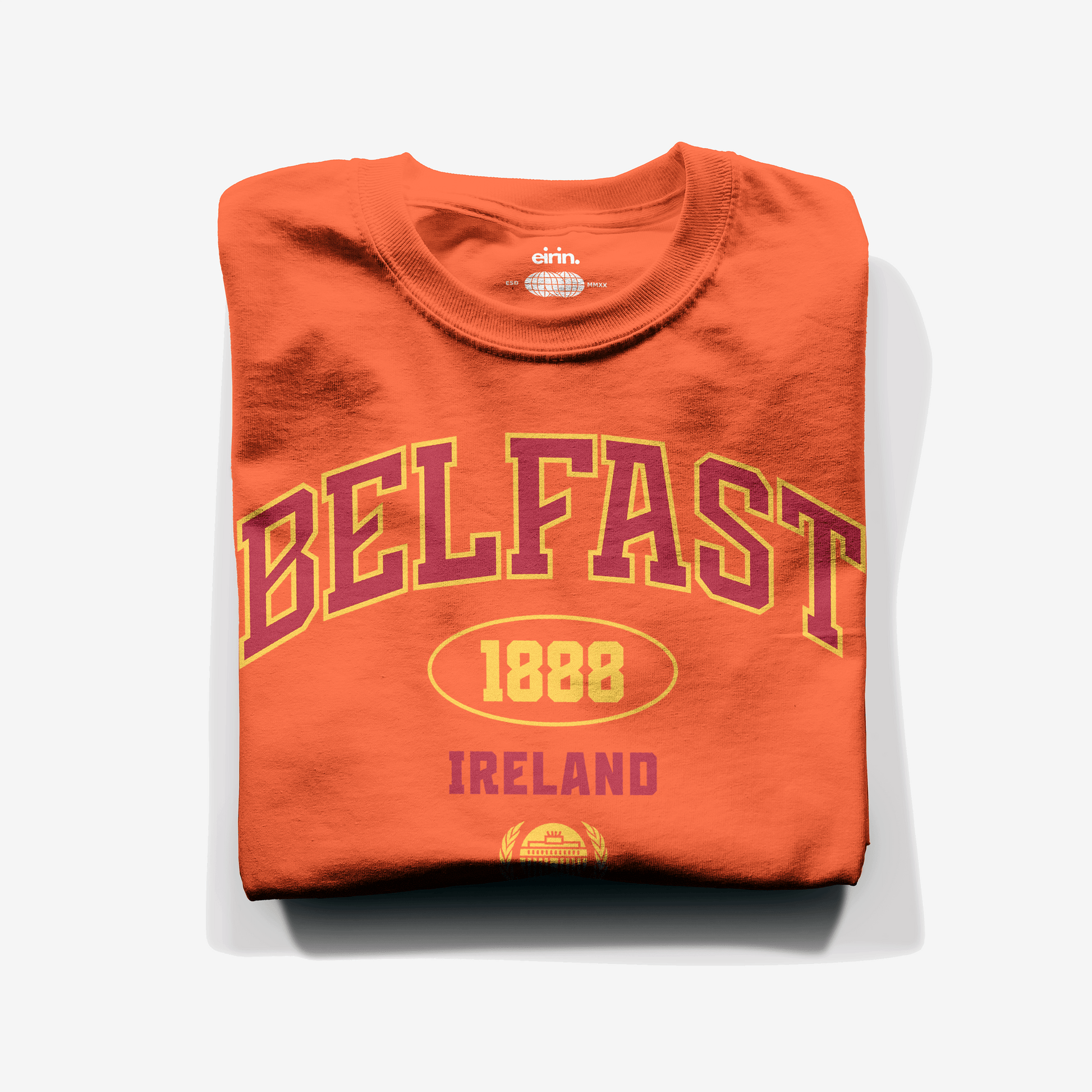 Eirin Apparel Men's T-Shirt Orange / S Men's Belfast 1888 T-Shirt