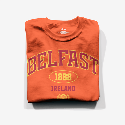 Eirin Apparel Men's T-Shirt Orange / S Men's Belfast 1888 T-Shirt