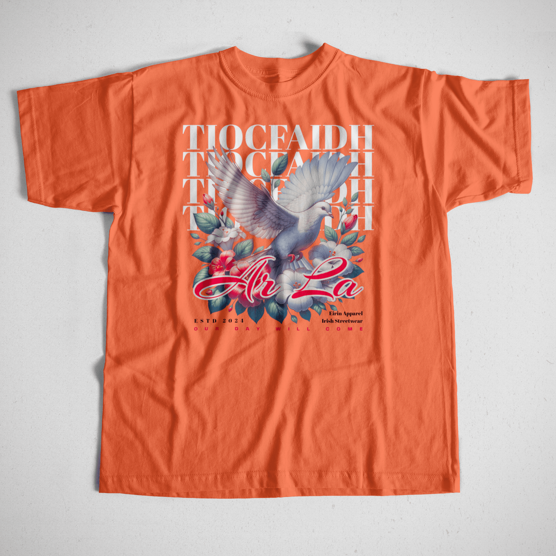 Eirin Apparel Men's T-Shirt Orange / S Men's Doves of Freedom T-Shirt