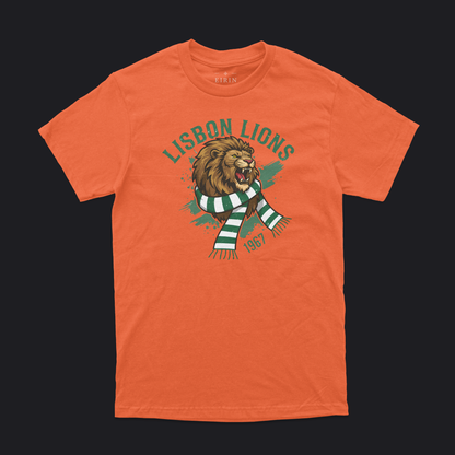 Eirin Apparel Men's T-Shirt Orange / S Unisex Roaring Lisbon Lions 1967 T-Shirt