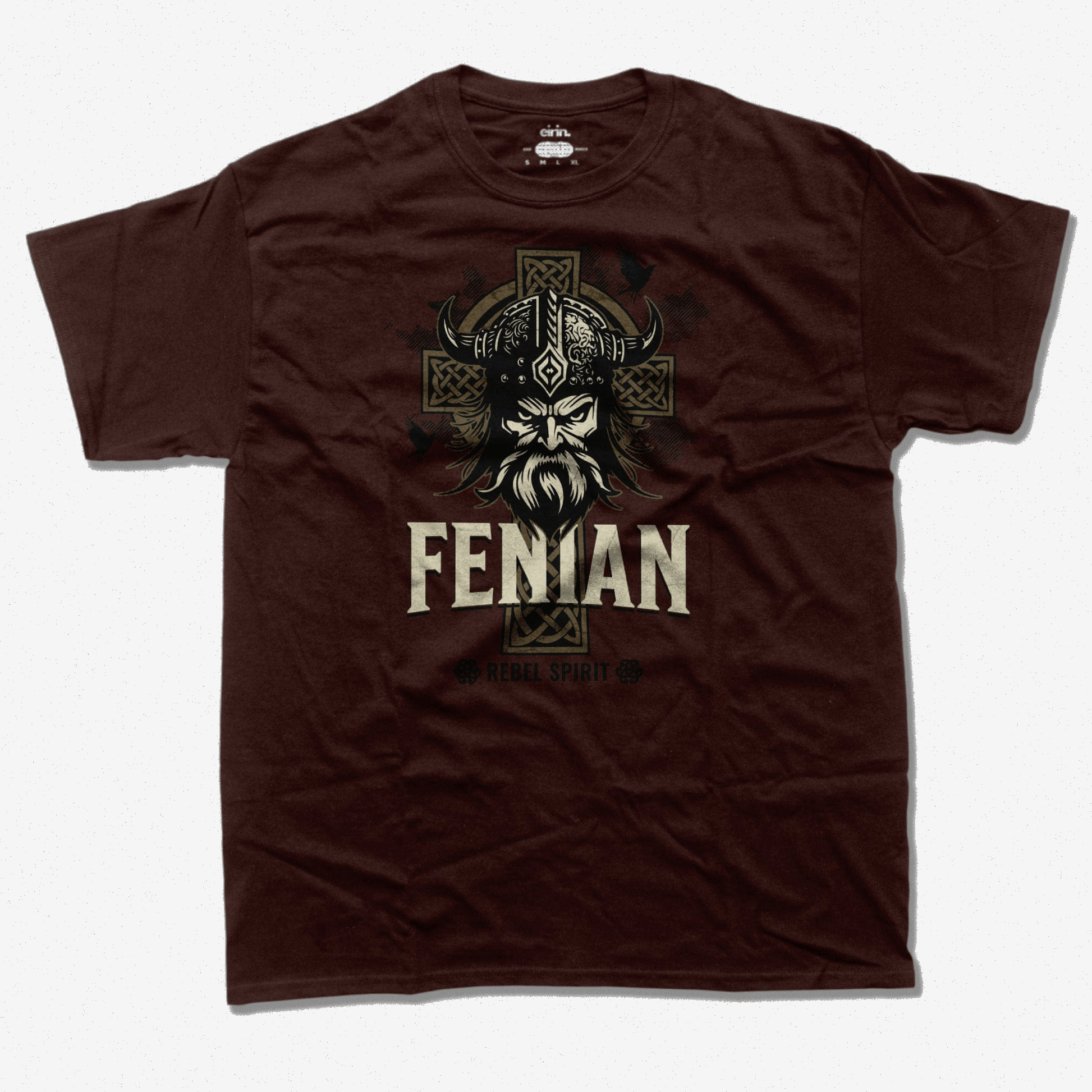 Eirin Apparel Men's T-Shirt Oxblood / S Men’s Fenian Rebel Spirit T-Shirt