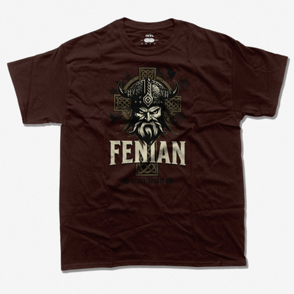 Eirin Apparel Men's T-Shirt Oxblood / S Men’s Fenian Rebel Spirit T-Shirt