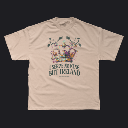Eirin Apparel Men's T-Shirt Rebel Bloom / S Men's 'No King But Ireland' T-Shirt