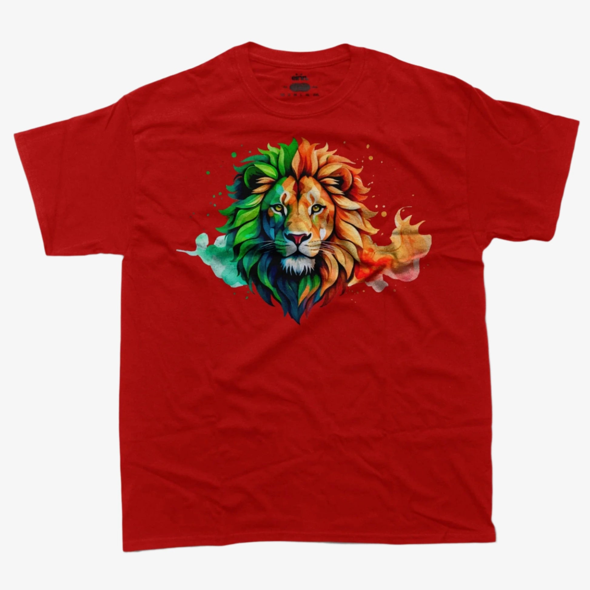 Eirin Apparel Men's T-Shirt Red / S Men's Celtic Lion T-Shirt