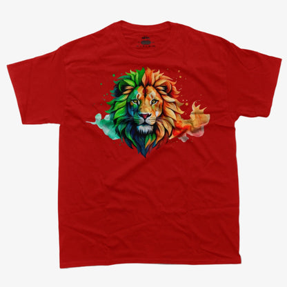 Eirin Apparel Men's T-Shirt Red / S Men's Celtic Lion T-Shirt