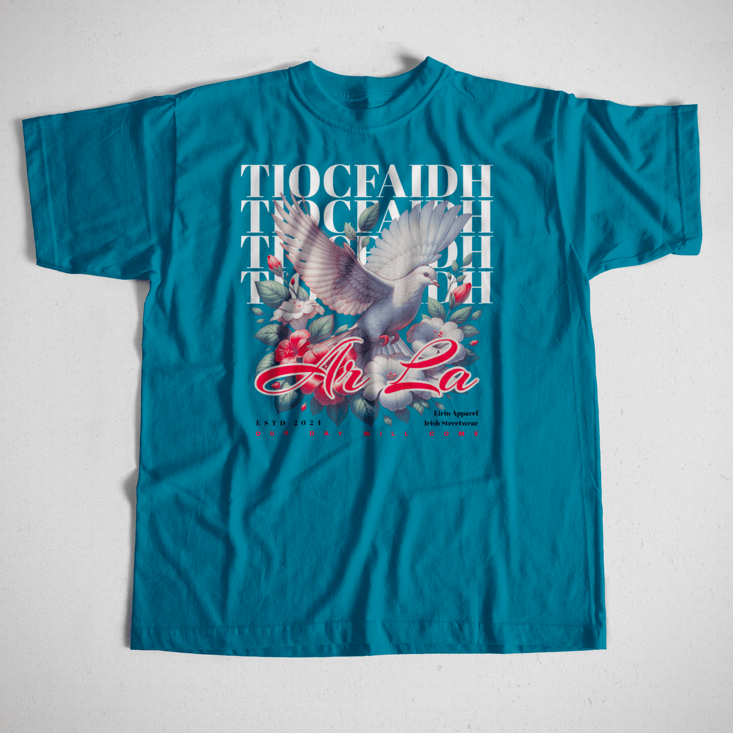 Eirin Apparel Men's T-Shirt Sapphire / S Men's Doves of Freedom T-Shirt