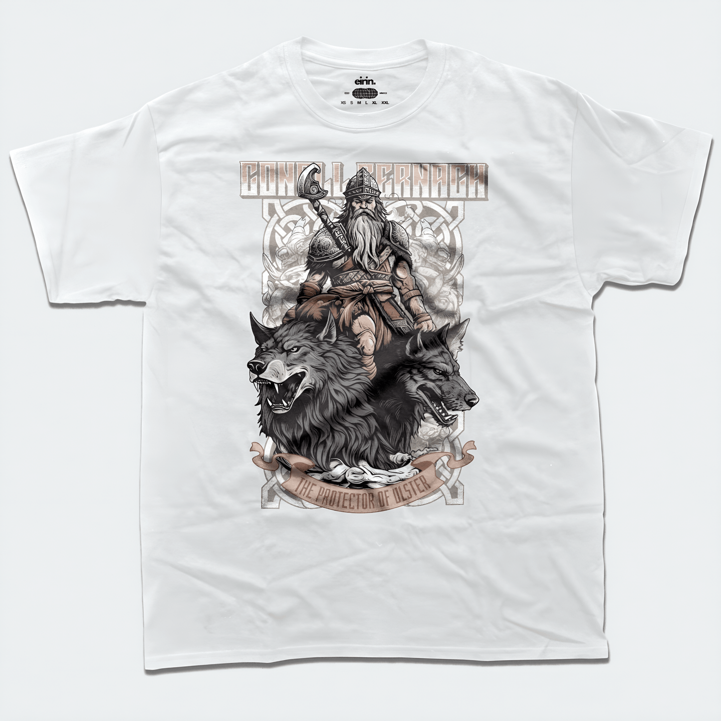 Eirin Apparel Men's T-Shirt Silver / S Men's Conall Cernach Protector of Ulster T-Shirt