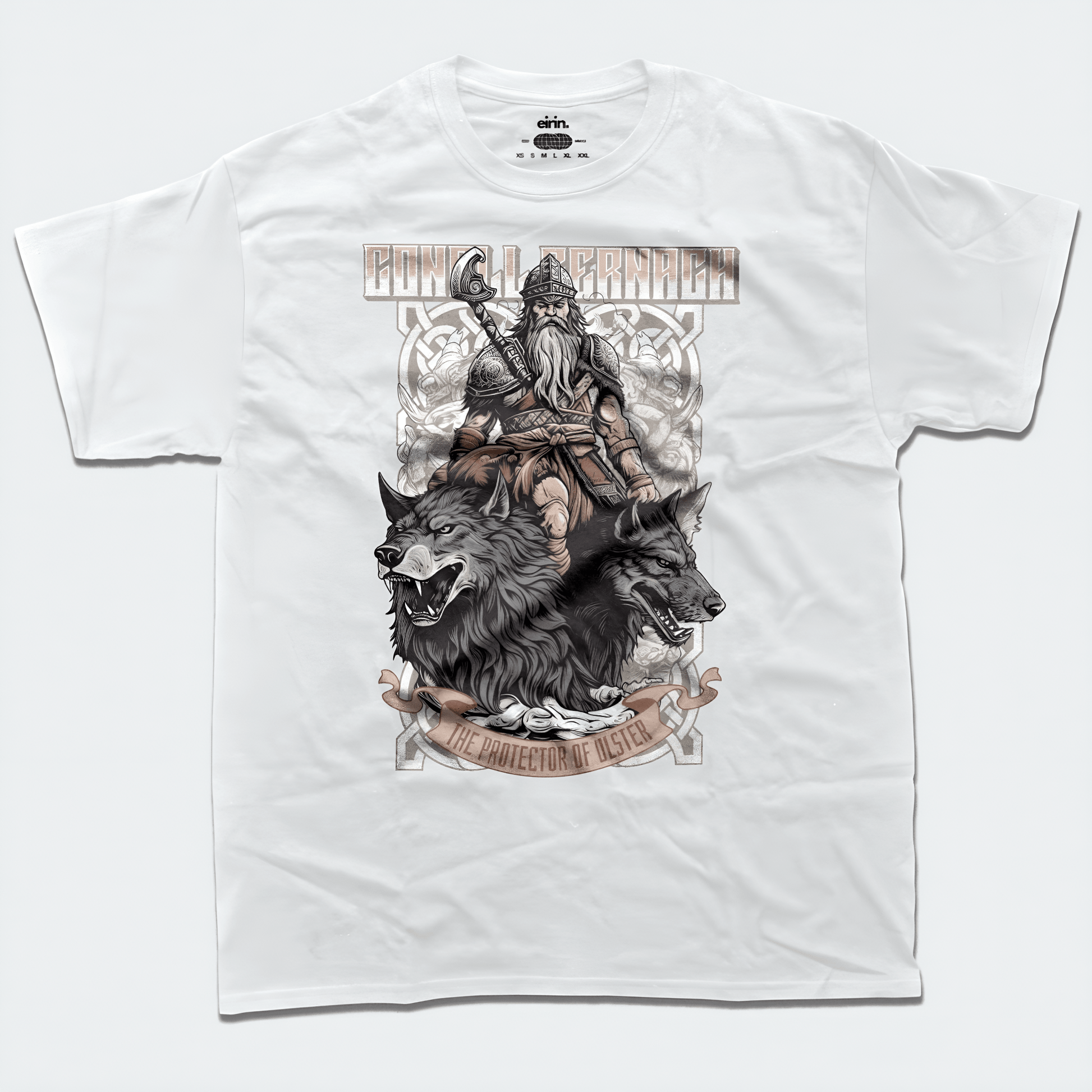 Eirin Apparel Men's T-Shirt Silver / S Men's Conall Cernach Protector of Ulster T-Shirt