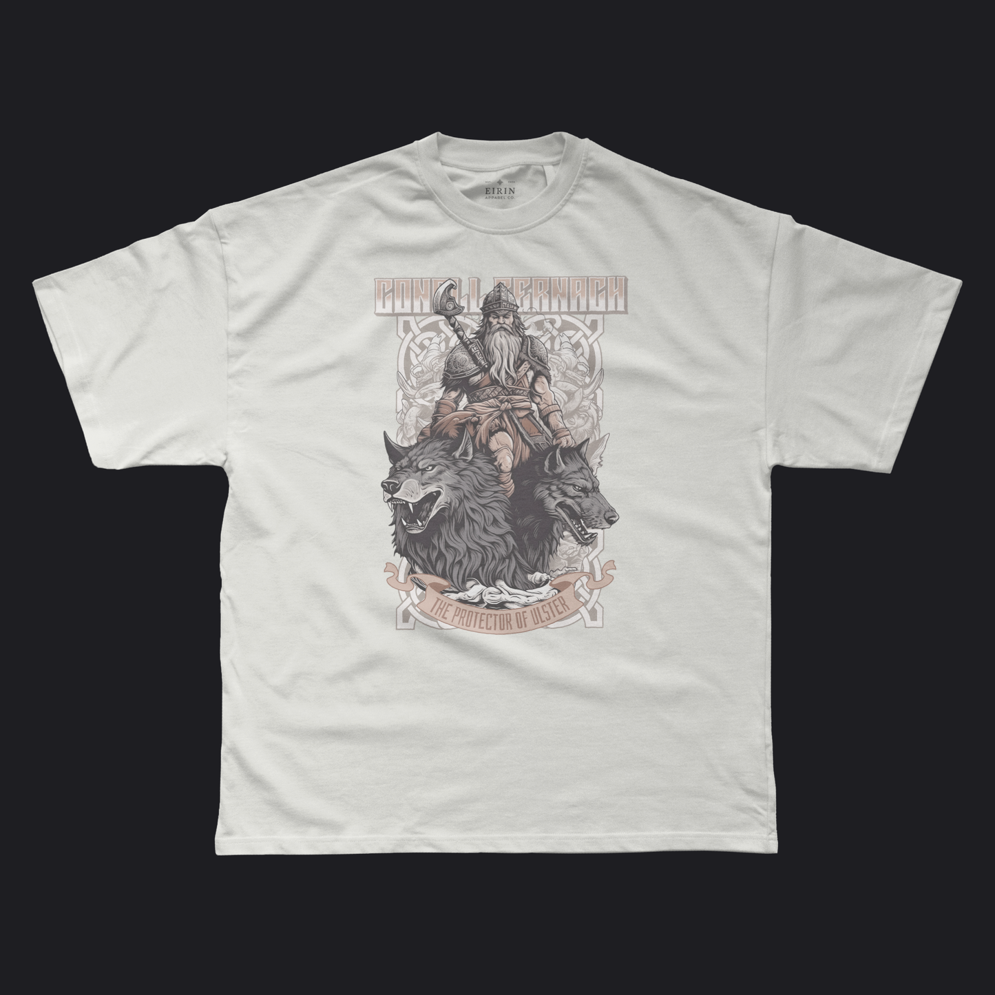 Eirin Apparel Men's T-Shirt Silver / S Men's Conall Cernach Protector of Ulster T-Shirt