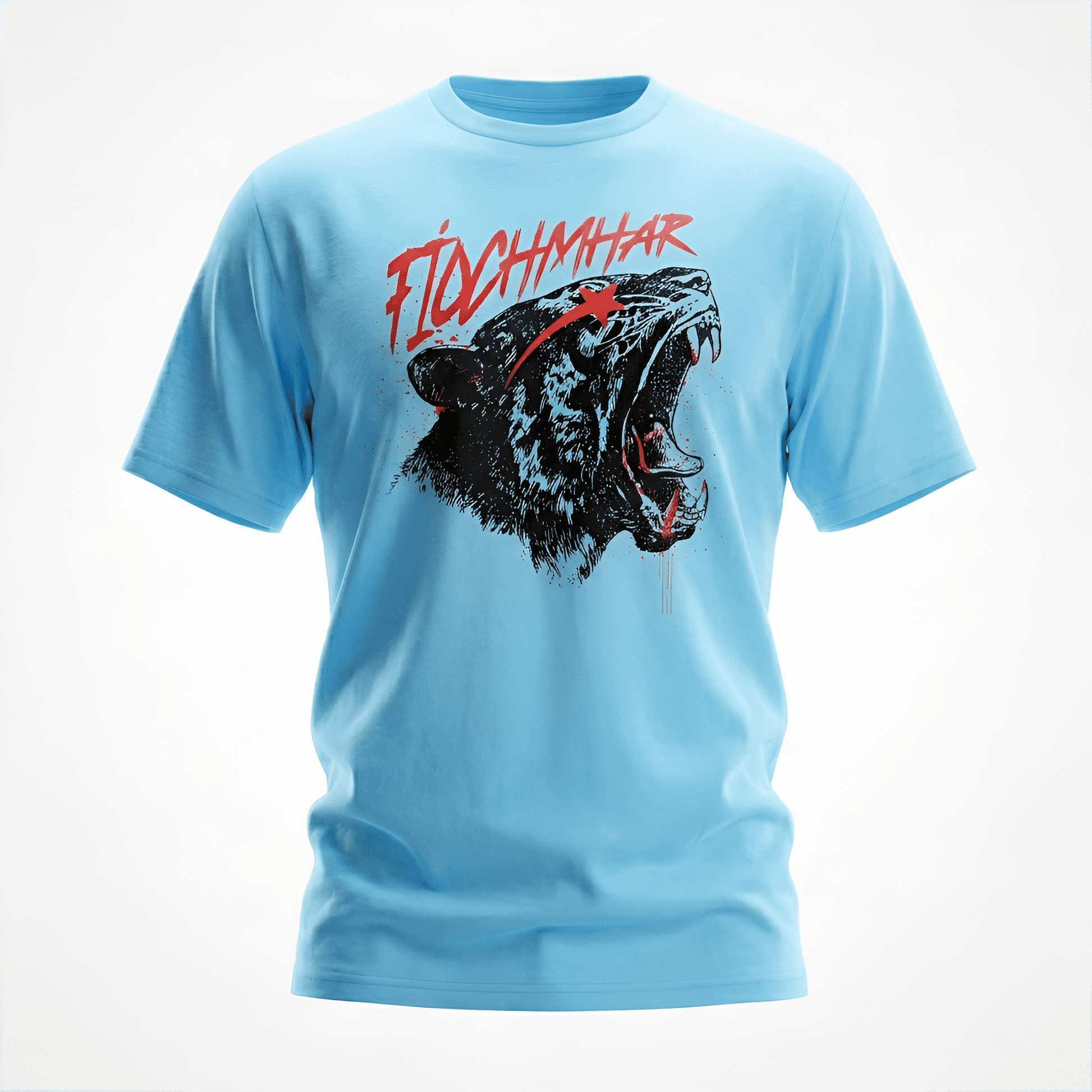 Eirin Apparel Men's T-Shirt Sky / S 'Ferocious' Gaelic T-Shirt