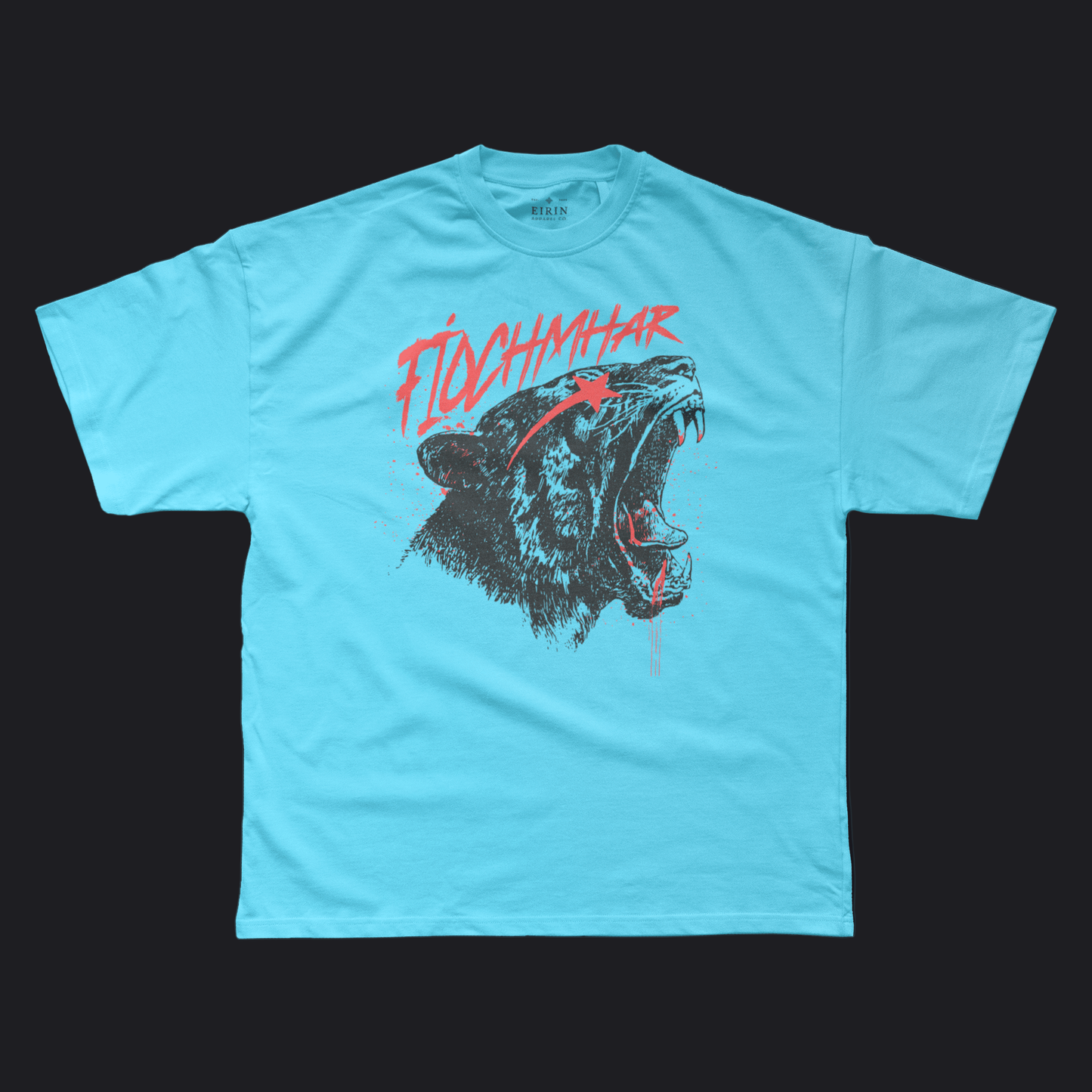 Eirin Apparel Men's T-Shirt Sky / S Men's 'Ferocious' Gaelic T-Shirt