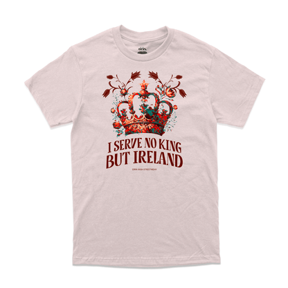 Eirin Apparel Men's T-Shirt Sovereign Ember / S Men's 'No King But Ireland' T-Shirt