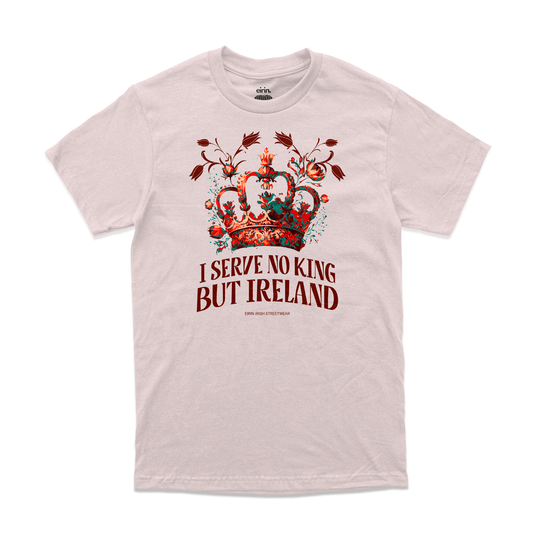 Eirin Apparel Men's T-Shirt Sovereign Ember / S Men's 'No King But Ireland' T-Shirt