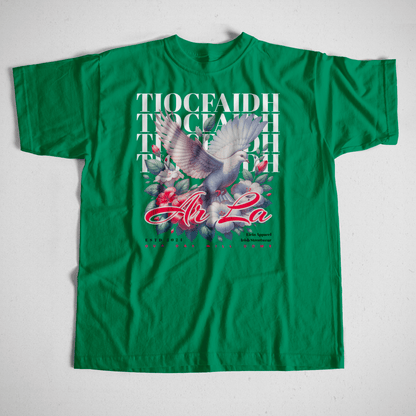 Eirin Apparel Men's T-Shirt Turf Green / S Men's Doves of Freedom T-Shirt