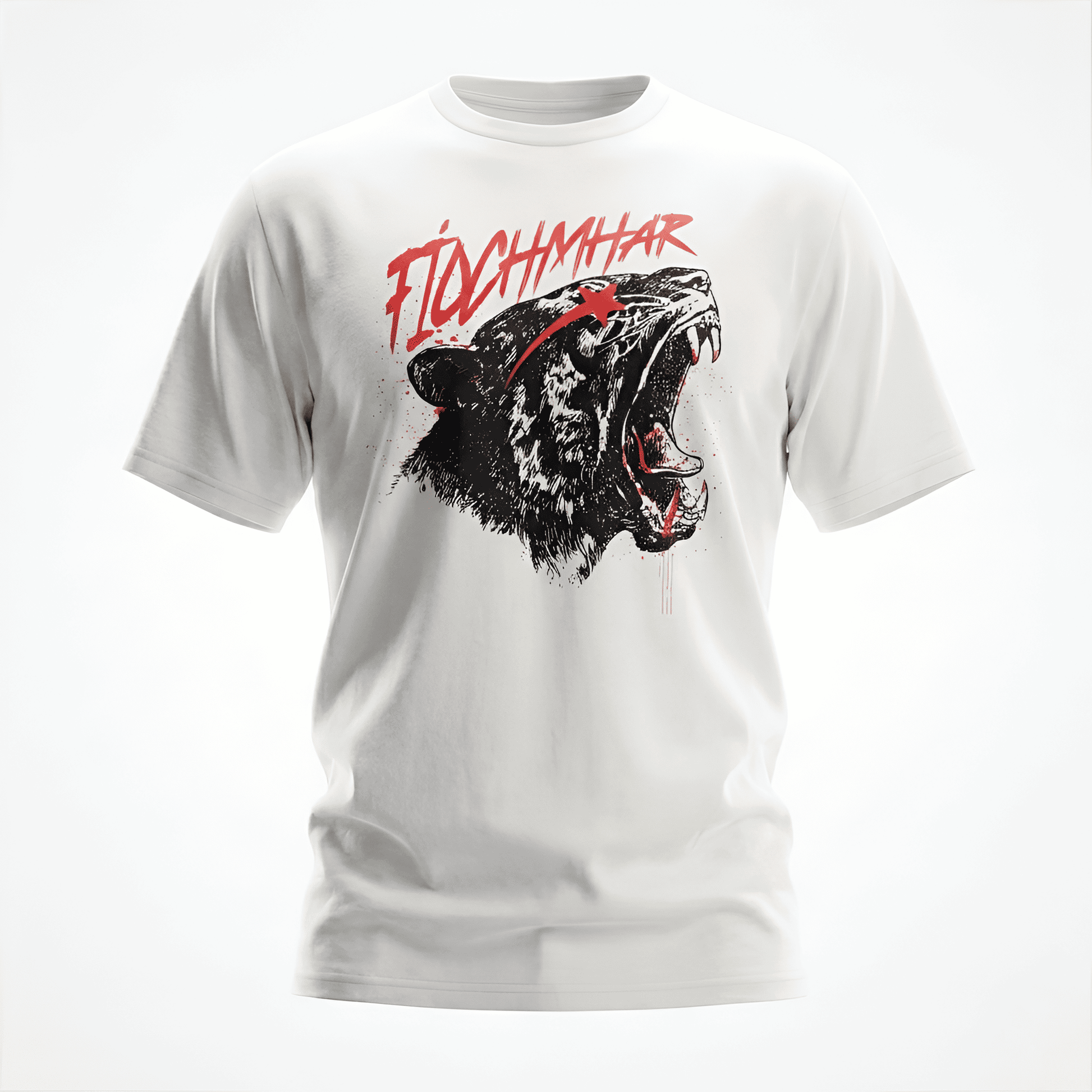 Eirin Apparel Men's T-Shirt White / S 'Ferocious' Gaelic T-Shirt