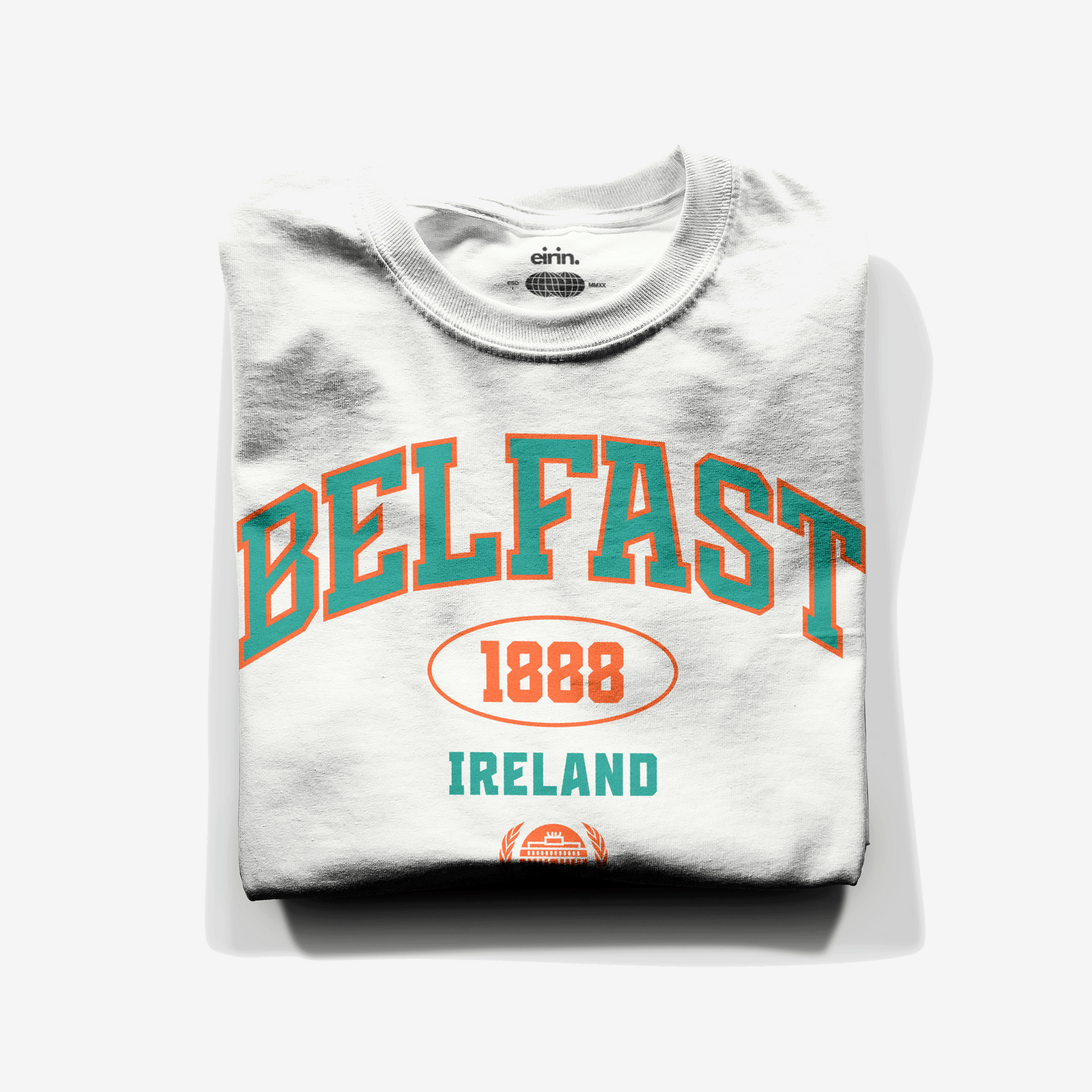 Eirin Apparel Men's T-Shirt White / S Men's Belfast 1888 T-Shirt