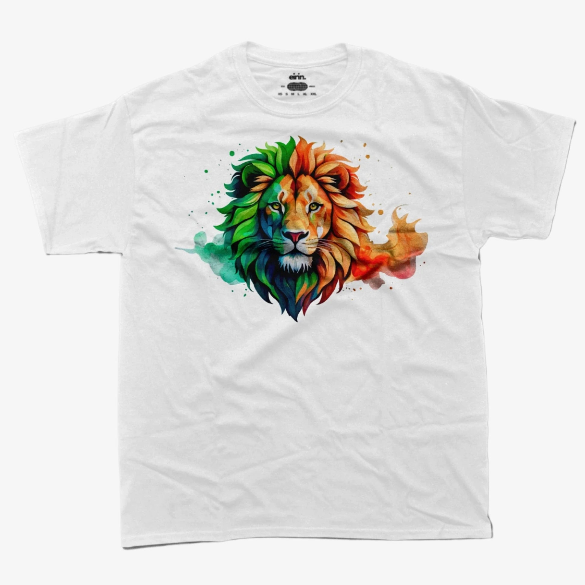 Eirin Apparel Men's T-Shirt White / S Men's Celtic Lion T-Shirt