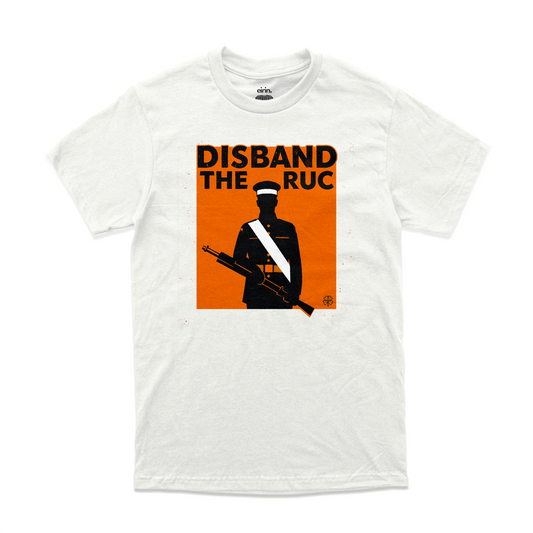 Eirin Apparel Men's T-Shirt White / S Men's 'Disband The RUC' T-Shirt