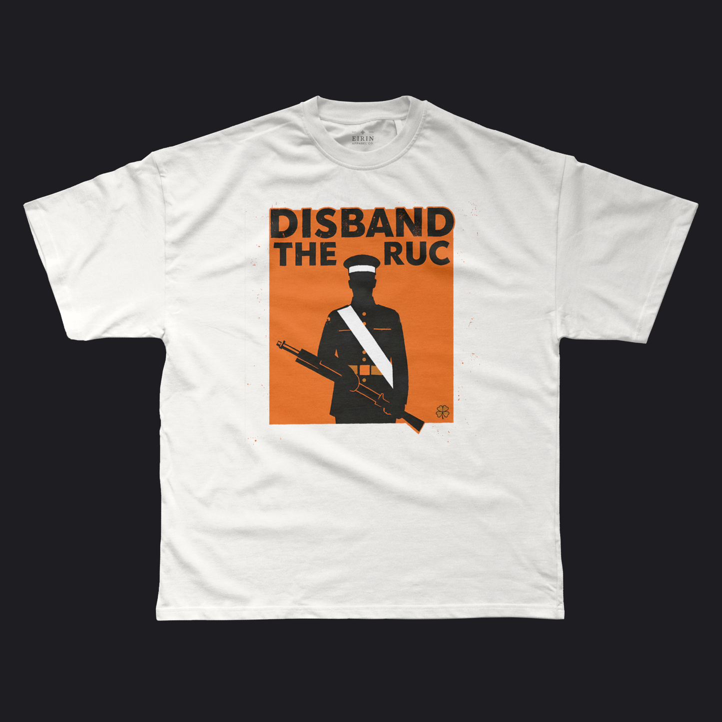 Eirin Apparel Men's T-Shirt White / S Men's 'Disband The RUC' T-Shirt