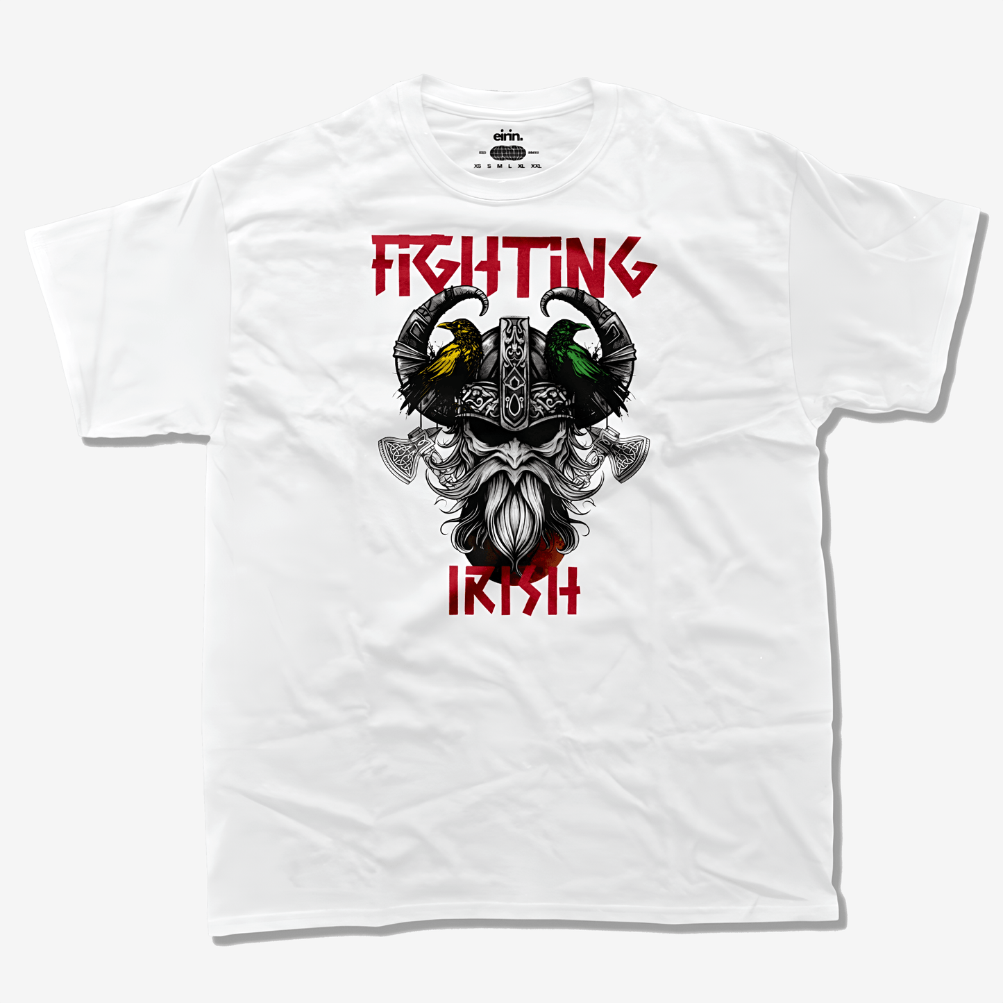 Eirin Apparel Men's T-Shirt White / S Men's Fighting Irish 'Lochlann' T-Shirt