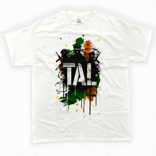 Eirin Apparel Men's T-Shirt White / S Men's TAL Graffiti Print T-Shirt
