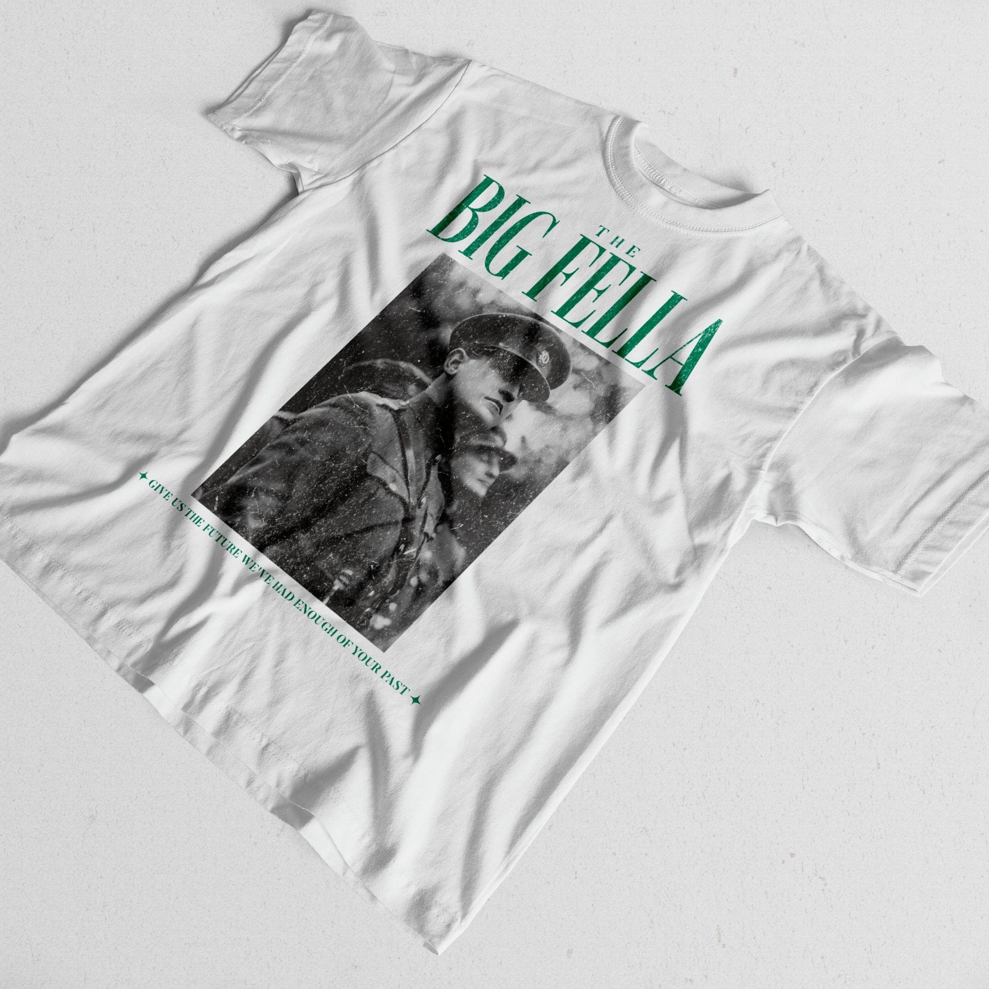 Eirin Apparel Men's T-Shirt White / S Men's 'The Big Fella' Michael Collins T-Shirt