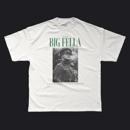 Eirin Apparel Men's T-Shirt White / S Men's 'The Big Fella' Michael Collins T-Shirt