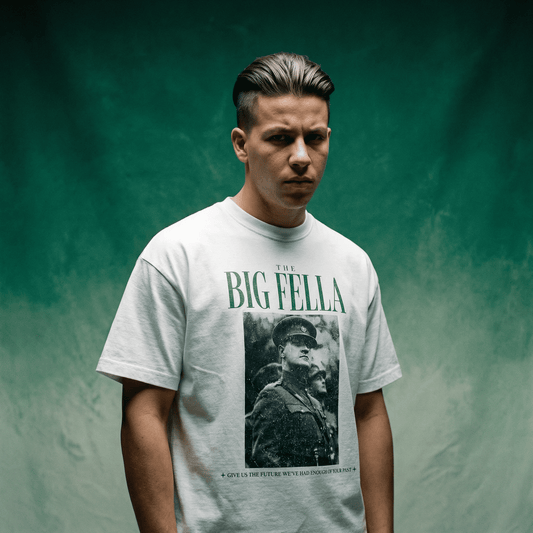 Eirin Apparel Men's T-Shirt White / S Men's 'The Big Fella' Michael Collins Tribute T-Shirt