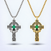 Eirin Apparel Necklace Celtic Cross Necklace – 'Dílseacht' (Loyalty) [collection-cover-only]