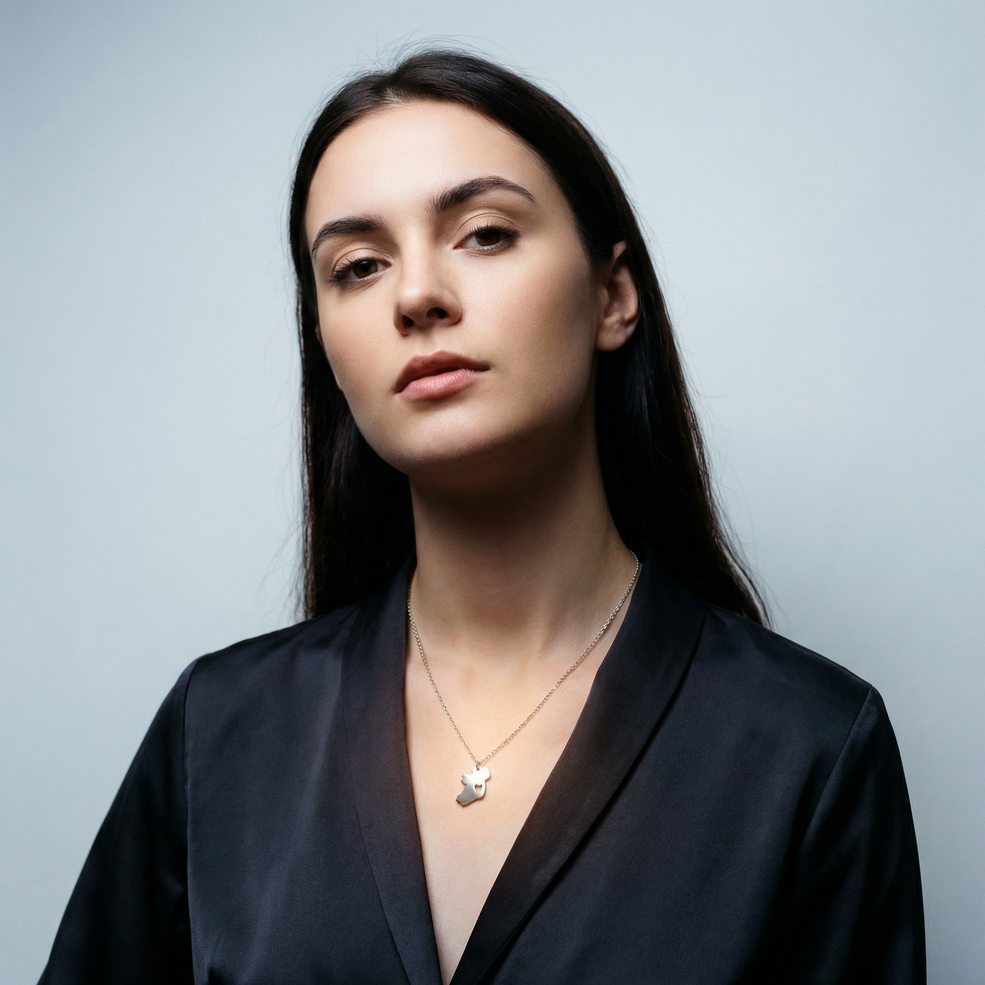 Eirin Apparel Necklace Map of Ireland Necklace – ‘Croí Éireann’ (Heart of Ireland)