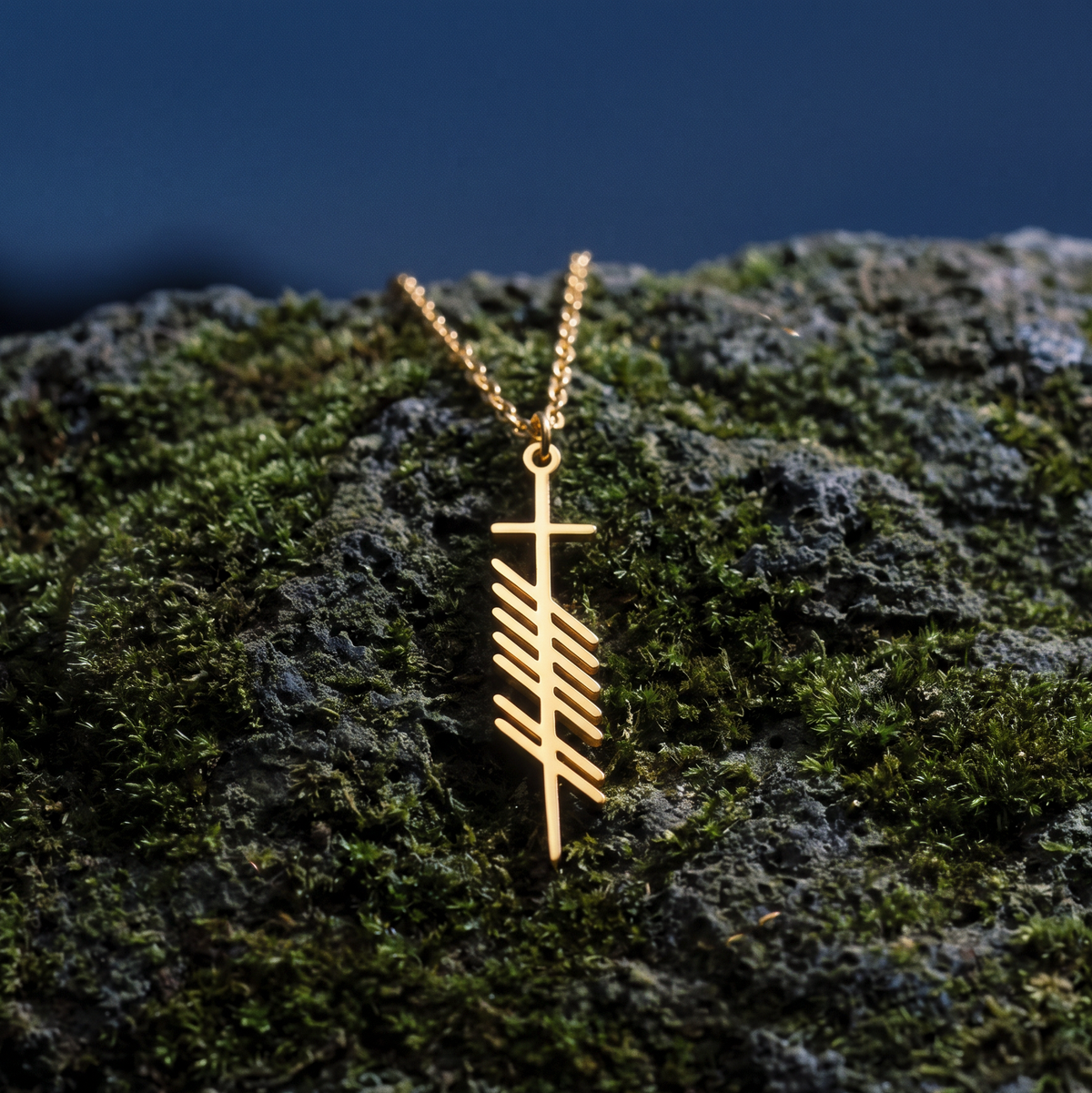 Eirin Apparel Necklace Ogham Necklace – ‘Love’ (Grá)