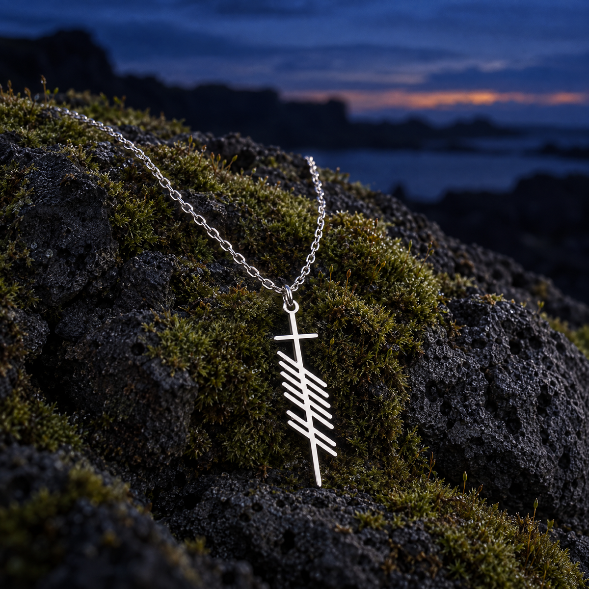 Eirin Apparel Necklace Ogham Necklace – ‘Love’ (Grá)
